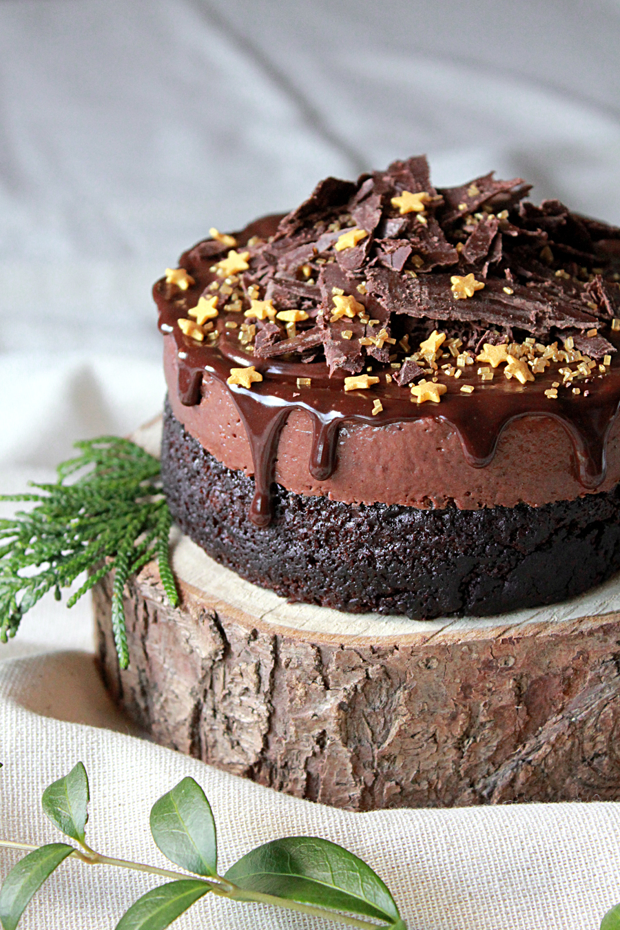 Chocolate Ganache Mousse Cake Oh Sweet Day Blog