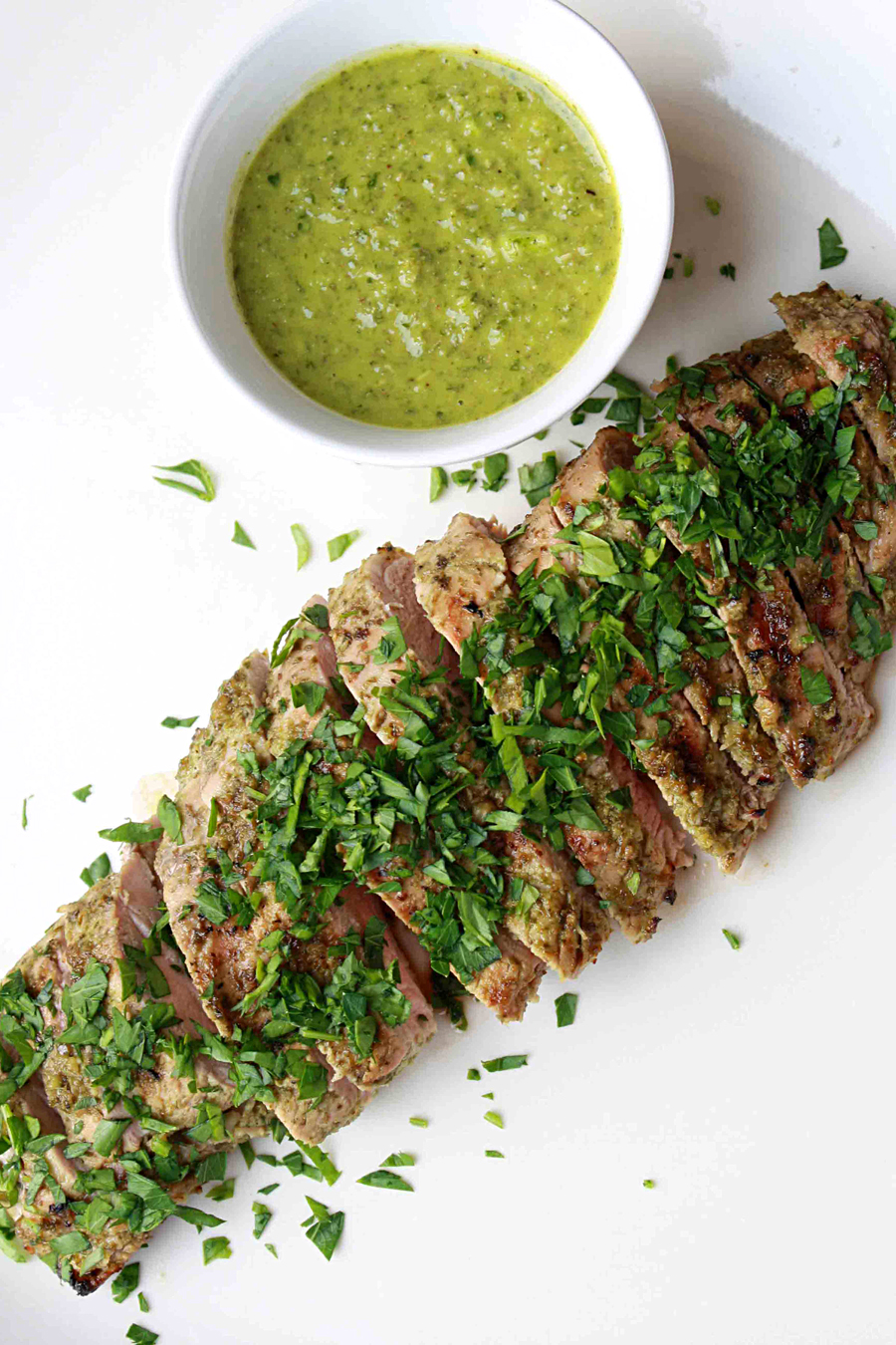 Grilled Pork Tenderloin with Chimichurri Oh Sweet Day! Blog