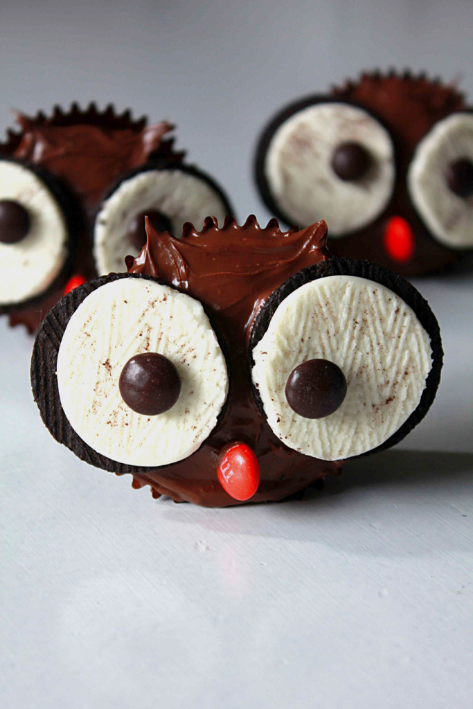 halloween owl cupcakes