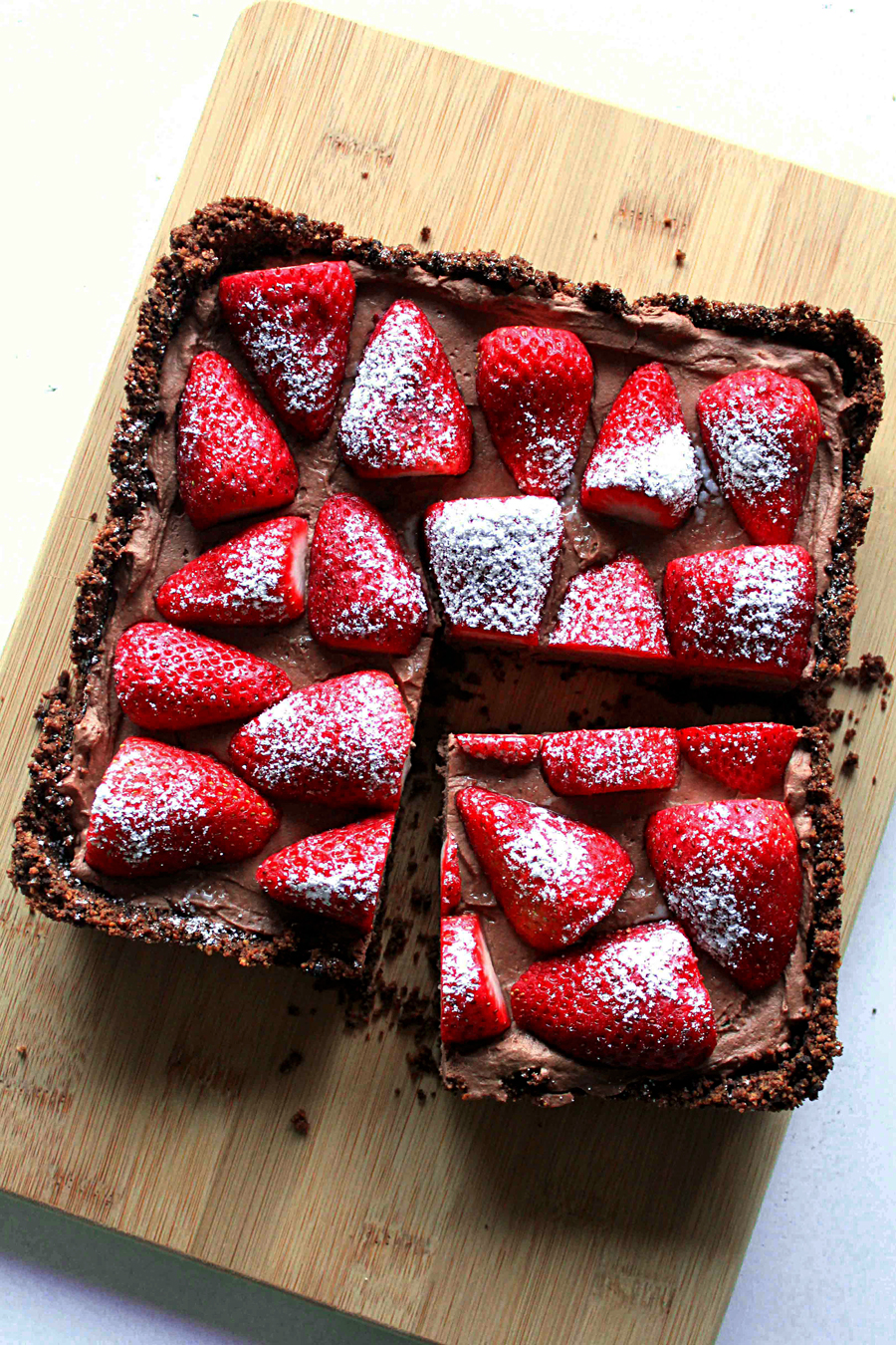 Strawberry and Chocolate Cream Pie - Oh Sweet Day! Blog