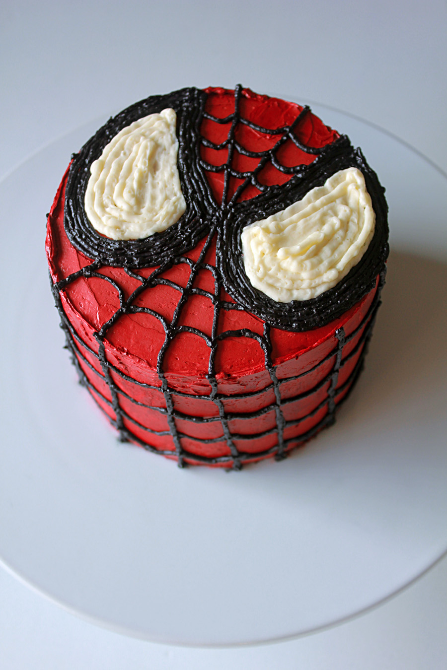 Spiderman Theme Cake – Hannah Bakes