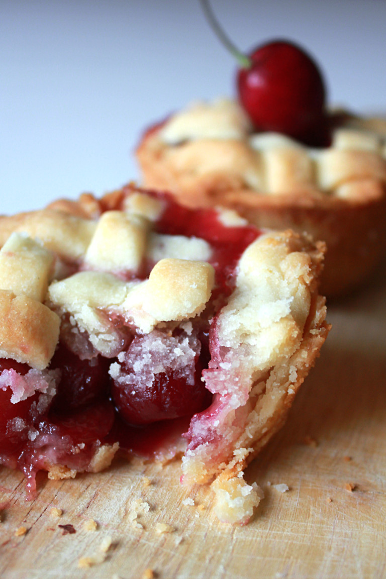 Mini Cherry Shortbread Pies Oh Sweet Day! Blog