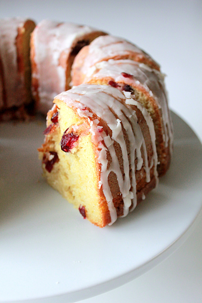 Orange Cranberry Bundt Cake - Oh Sweet Day! Blog