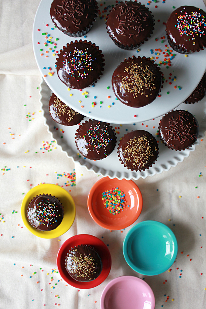 chocolate ganache cupcakes