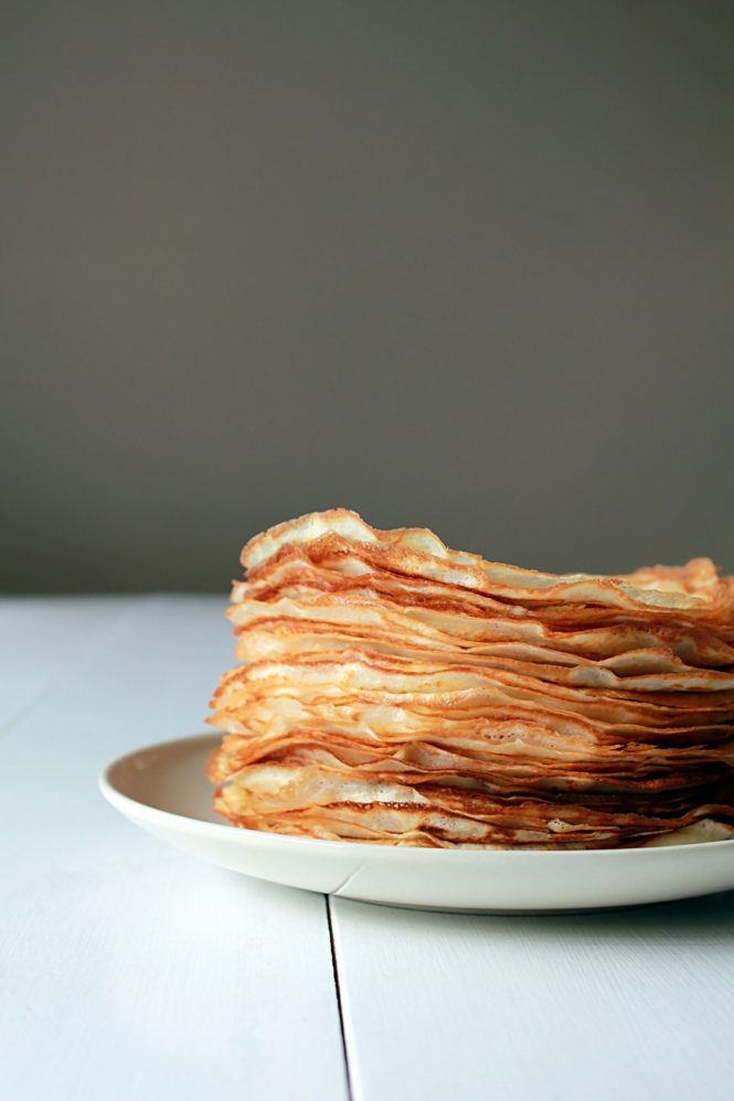 Creme Brulee Crepe Cake - Oh Sweet Day! Blog